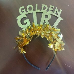 Golden Girl Birthday Headband